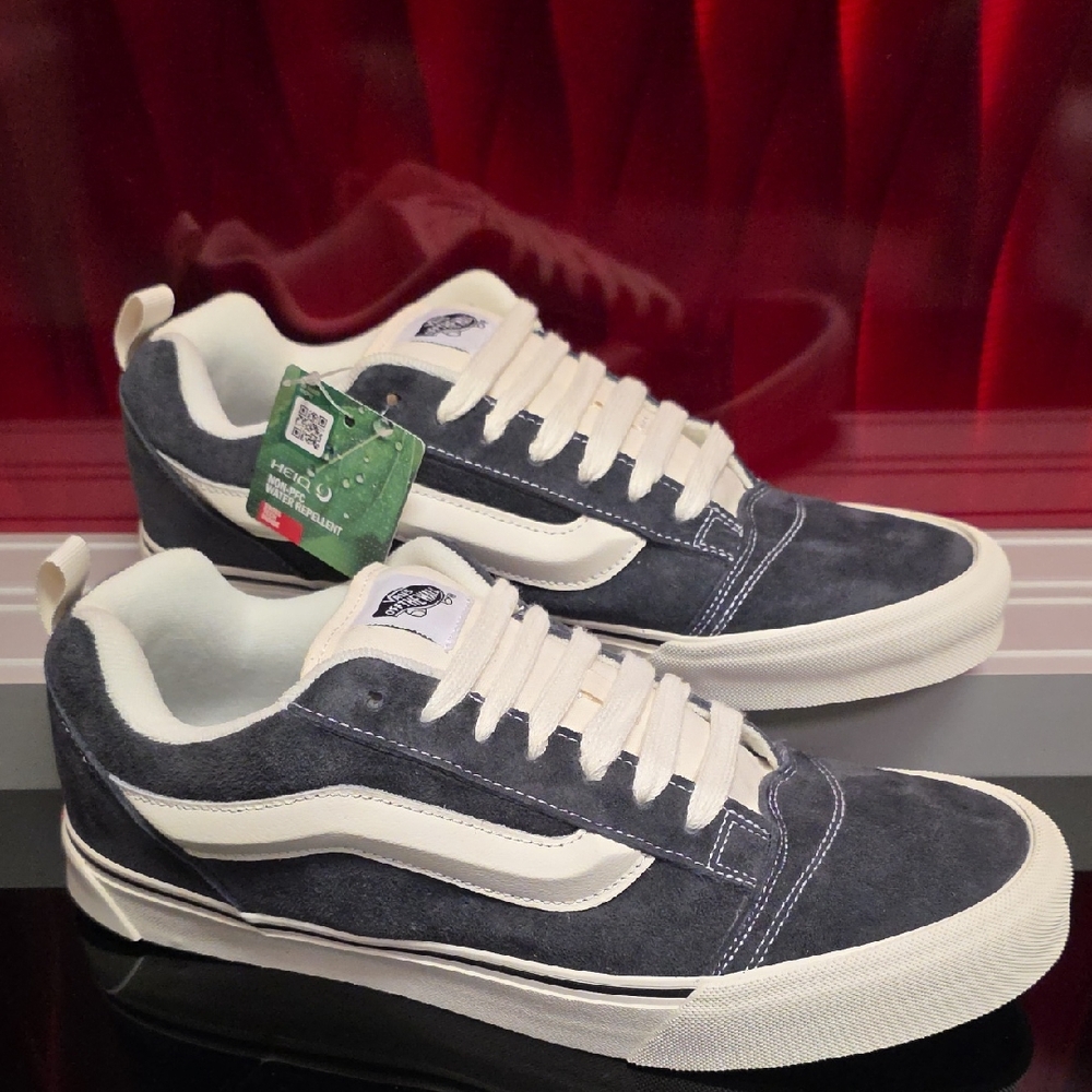 Vans Knu Skool Pig Suede Gray Men’s 13 NEW with Box